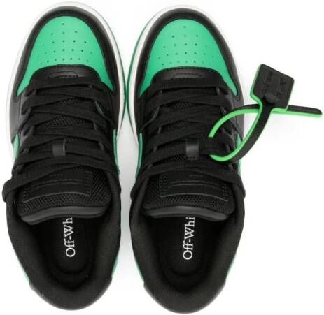 Off-White Kids Out Of Office leather sneakers Black