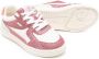 Palm Angels University glitter-panel sneakers White - Thumbnail 2