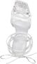 Paris Texas 105mm leather sandals Silver - Thumbnail 3