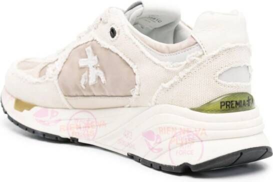 Premiata Mase distressed sneakers Neutrals