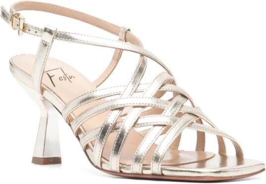 Roberto Festa Dream 75mm sandals Gold