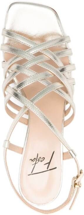 Roberto Festa Dream 75mm sandals Gold