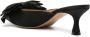 Roberto Festa Solis 50mm bow-embellished mules Black - Thumbnail 3