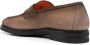 Santoni almond-toe suede loafers Brown - Thumbnail 3