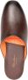 Santoni Beachy leather slippers Brown - Thumbnail 4