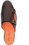 Santoni contrasting monk slippers Brown - Thumbnail 4