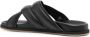 Santoni crossover-straps leather sandals Black - Thumbnail 3