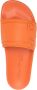 Santoni debossed-logo slides Orange - Thumbnail 4