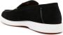 Santoni Drain suede loafers Black - Thumbnail 3