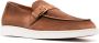 Santoni Dread decorative-buckle leather loafers Brown - Thumbnail 2