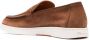Santoni Dread decorative-buckle leather loafers Brown - Thumbnail 3