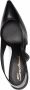 Santoni 100mm slingback pumps Black - Thumbnail 4