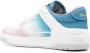 Santoni lace-up leather sneakers Pink - Thumbnail 3