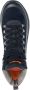Santoni Lace-up panelled hiking boots Blue - Thumbnail 4
