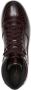 Santoni logo-print high-shine finish sneakers Purple - Thumbnail 4