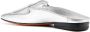 Santoni metallic leather mules Silver - Thumbnail 3