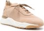Santoni panelled knitted sneakers Neutrals - Thumbnail 2