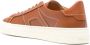 Santoni panelled leather sneakers Brown - Thumbnail 3
