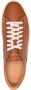 Santoni panelled leather sneakers Brown - Thumbnail 4