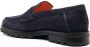 Santoni Rock penny-slot suede loafers Blue - Thumbnail 2