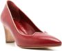 Sarah Chofakian Banoni 55mm leather pumps Red - Thumbnail 1