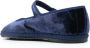 Scarosso Petra velvet ballerina shoes Blue - Thumbnail 2