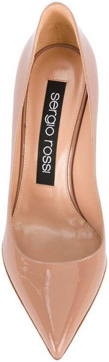 Sergio Rossi 100mm Godiva pumps Neutrals - Picture 3