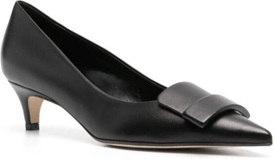 Sergio Rossi SR1 30mm leather pumps Black