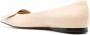 Sergio Rossi SR1 flat leather pumps Neutrals - Thumbnail 3