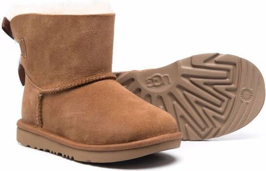 UGG Kids Bailey Bow II ankle boots Brown