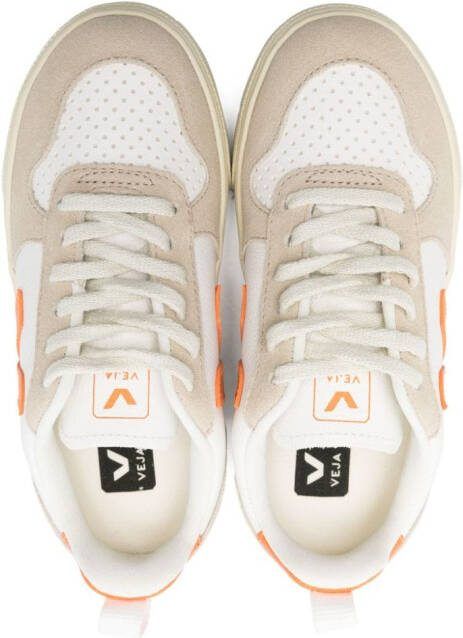 VEJA Kids V-10 lace-up sneakers White