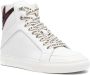 ZadigVoltaire High Flash leather sneakers White - Thumbnail 1