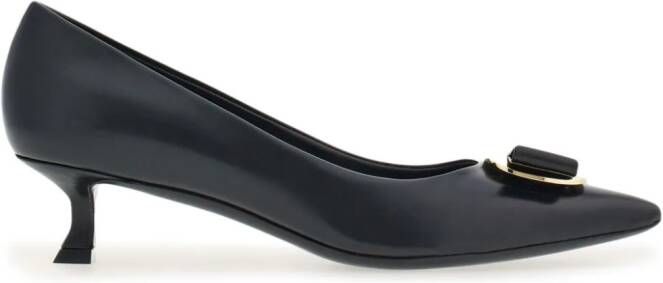 Ferragamo New Vara 40mm leather pumps Black
