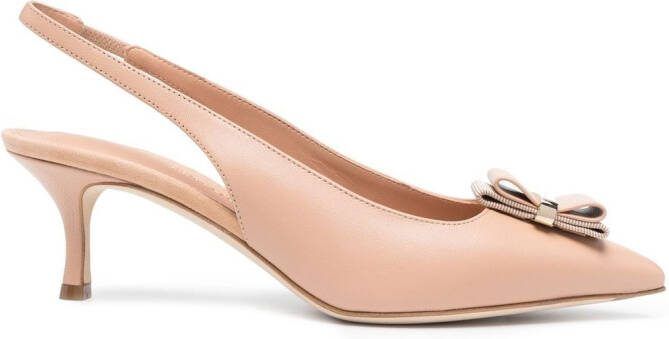 Ferragamo Willis 70mm pumps Neutrals