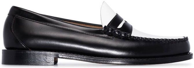 G.H. Bass  Co. Heritage Larson Weejun leather loafers Black