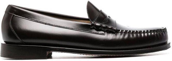 G.H. Bass  Co. Weejuns Larson leather penny loafers Brown