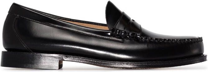 G.H. Bass  Co. Weejuns Larson penny loafers Black