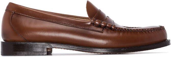 G.H. Bass  Co. Weejuns Larson Penny loafers Brown