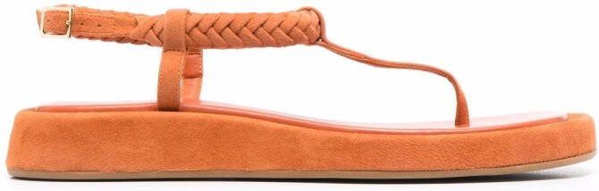 GIABORGHINI Rosie flat sandals Orange