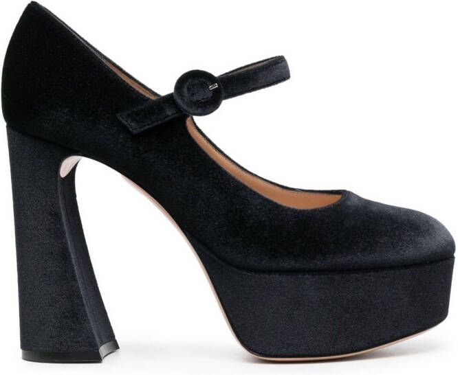Gianvito Rossi 120mm platform pumps Black