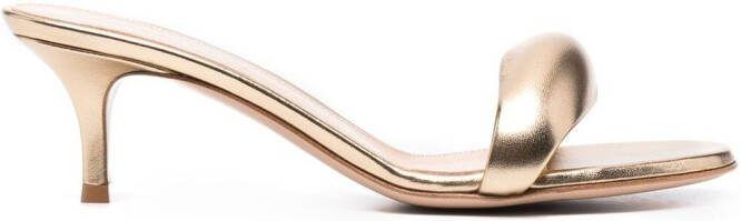 Gianvito Rossi 55mm Bijoux sandals Gold