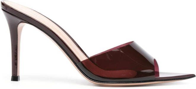 Gianvito Rossi 85mm Elle sandals Red