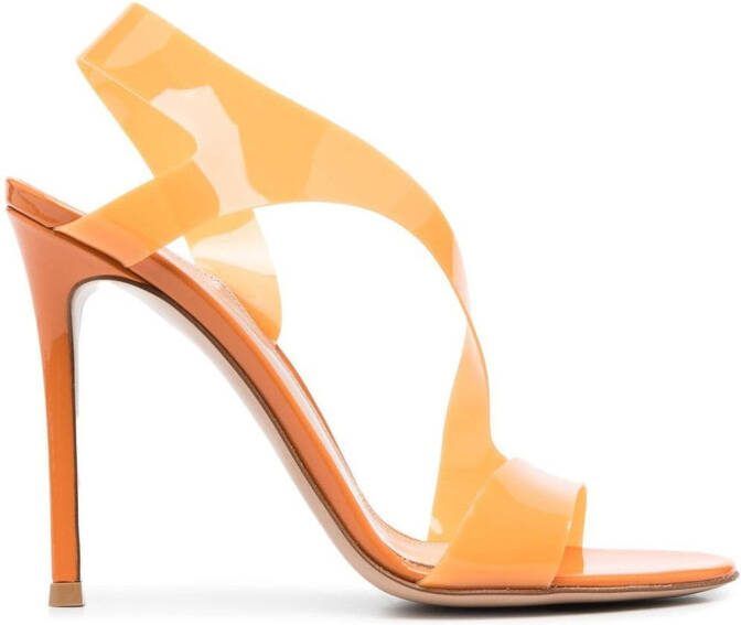 Gianvito Rossi Metropolis 111mm sandals Orange