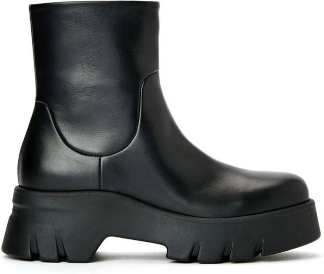Gianvito Rossi Montey ankle leather boots Black