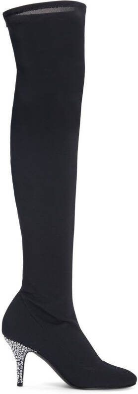 Giuseppe Zanotti Calixtee Cuissarde 85mm boots Black