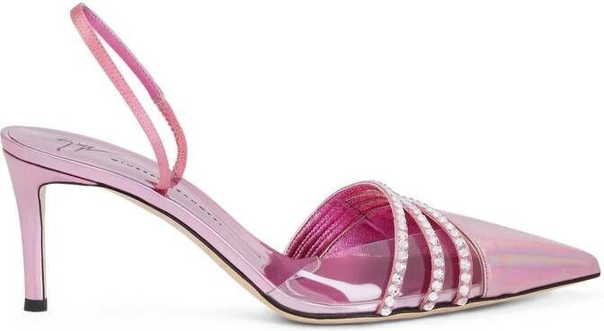 Giuseppe Zanotti 70mm Claralie pumps Pink