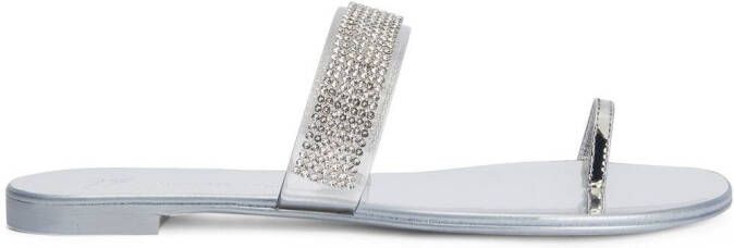 Giuseppe Zanotti Erwan sandals Silver