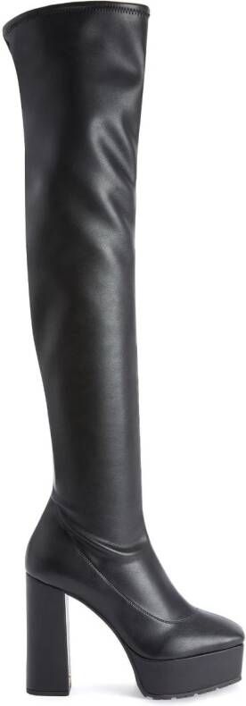 Giuseppe Zanotti 120mm Morgana boots Black