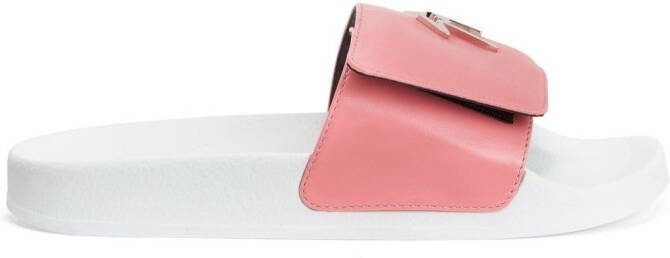 Giuseppe Zanotti New Brett slides Pink