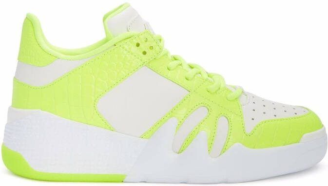 Giuseppe Zanotti Talon low-top leather sneakers White